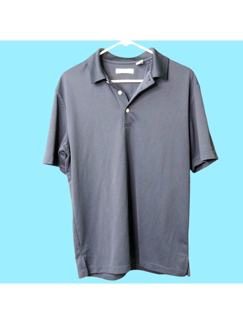 Men's M Cubavera Navy Polo Shirt